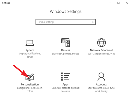 Windows Settings